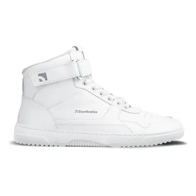 Be Lenka Barefoot tenisky Barebarics Zing - High Top - All White - Leather Velikost: 37