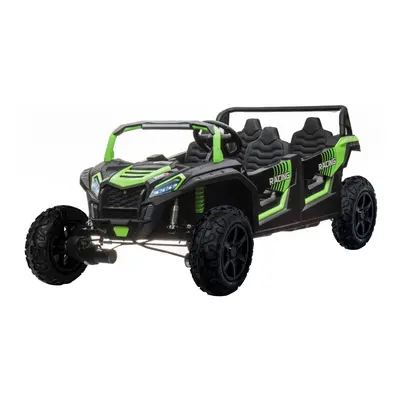 HračkyZaDobréKačky Elektrická bugina ATV RACING UTV2000, 4x150W zelená