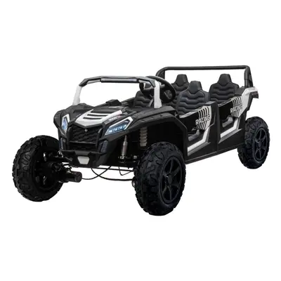 HračkyZaDobréKačky Elektrická bugina ATV RACING UTV2000, 4x150W bílá