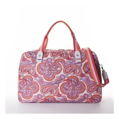 Cestovní taška Oilily Weekender Vanila, kolekce Summer paisley