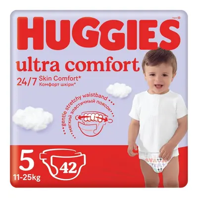 HUGGIES Ultra Comfort Jumbo 5 Pleny jednorázové 42ks