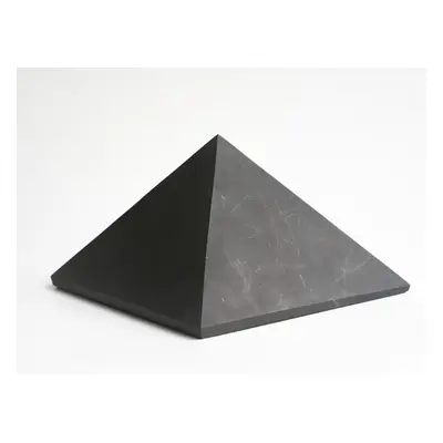 Šungitová pyramida, 12 cm leštěná