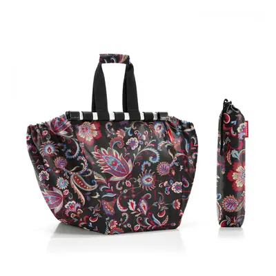 Nákupní taška do nákupního košíku Reisenthel Easyshoppingbag paisley black UJ7064