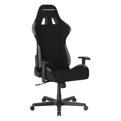 Herní židle DXRacer FORMULA černo-šedá, látková