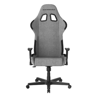 Herní židle DXRacer FORMULA šedo-černá, látková