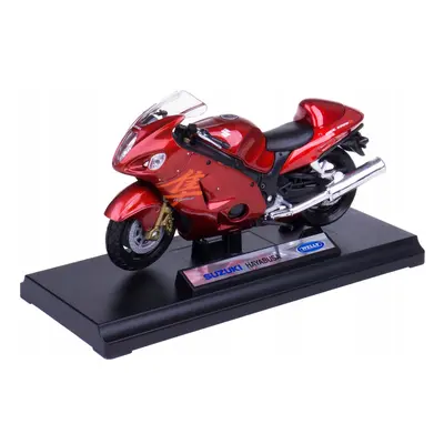 Kovový model motorky suzuki hayabusa 1:18