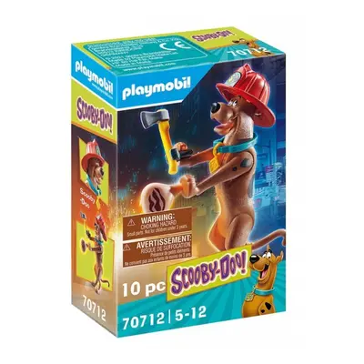 Playmobil 70712 scooby-doo! sběratelská figurka hasič