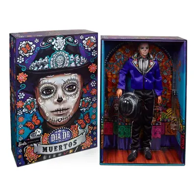 Mattel barbie sběratelská dia de muertos ken 2023, hjx15