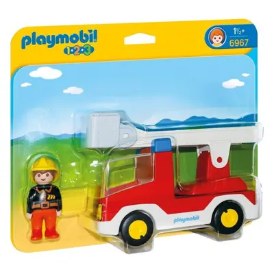 Playmobil 6967 hasičské auto (1.2.3)