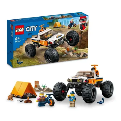 Lego® city 60387 dobrodružství s teréňákem 4x4