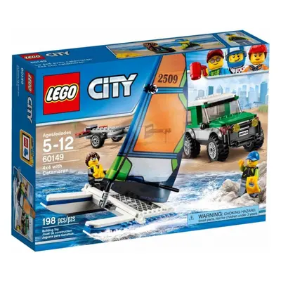 Lego® city 60149 4x4 s katamaránem