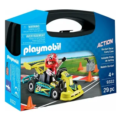 Playmobil 9322 přenosný kufřík motokárový závodník