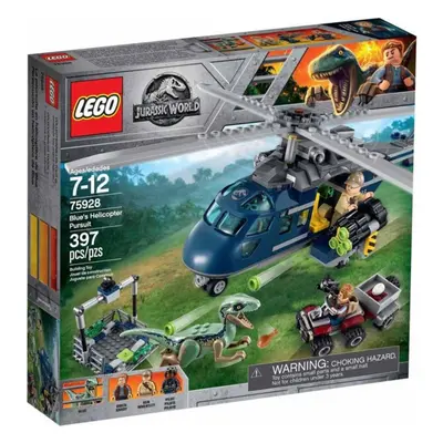 Lego® jurassic world 75928 pronásledování bluea helikoptérou