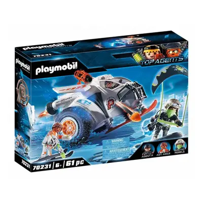 Playmobil 70231 spy team sněžný kluzák