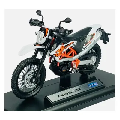 Kovový model motorky ktm 690 enduro r 1:18