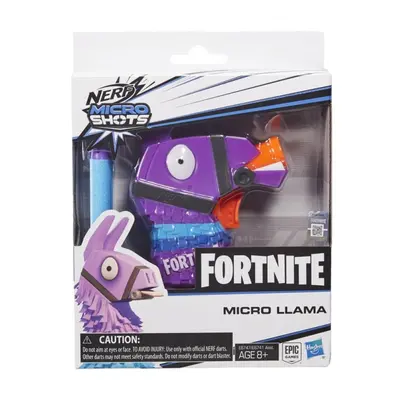 Hasbro nerf microshots fortnite micro lama, e6747