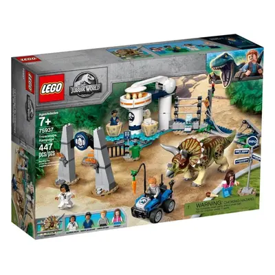 Lego® jurassic world 75937 triceratopsovo běsnění