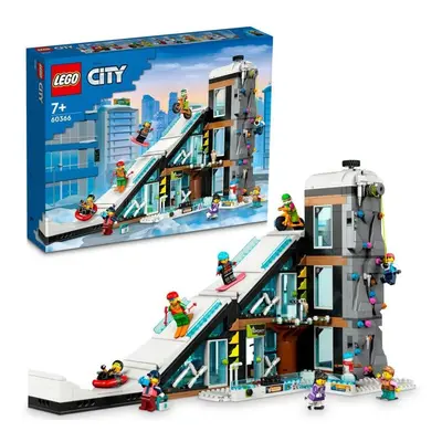 Lego® city 60366 lyžařský a lezecký areál