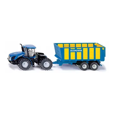 Siku 1947 traktor new holland s přívěsem joskin 1:50