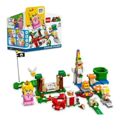 Lego® super mario™ 71403 dobrodružství s peach – startovací set