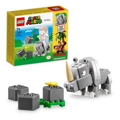 Lego® super mario™ 71420 nosorožec rambi – rozšiřující set