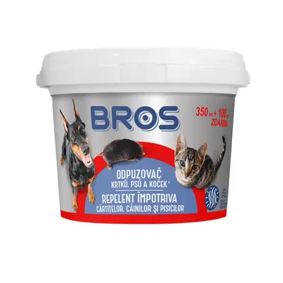 Bros Odpuzovač krtků, psů a koček 450ml