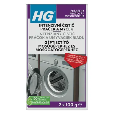 HG 24802 Přípravek na důkladnou údržbu praček a myček na nádobí 200g