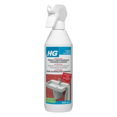HG 60505 Pěnový čistič vodního kamene 3x silnější 500ml