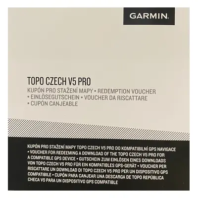 Garmin mapy TOPO Czech v5 PRO