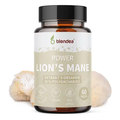 Blendea Lion's Mane (Hericium) extrakt 60 kapslí