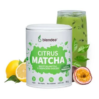 Blendea CITRUS MATCHA Zelený čaj s citrusovým ovocem 90 g