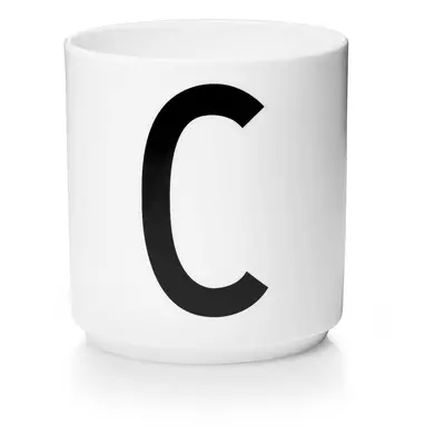 Porcelánový hrnek C DESIGN LETTERS - bílý