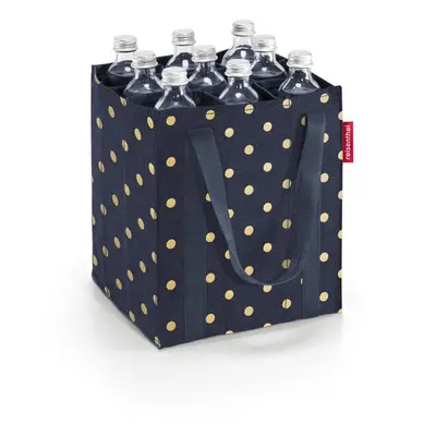 Nákupní taška na lahve Reisenthel Bottlebag  Metallic dots blue