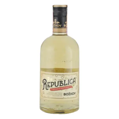 Božkov Republica Exclusive White 38% 0,7L (holá láhev)