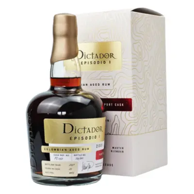 Dictador Episodio Uno Port Cask 2001 44% 0,7L (karton)