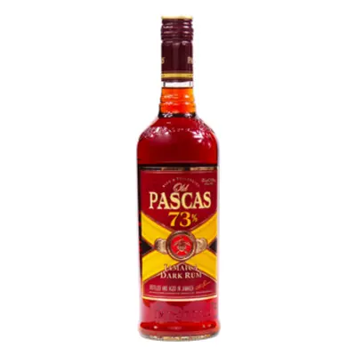 Old Pascas Dark Rum 73% 0,7l (holá láhev)