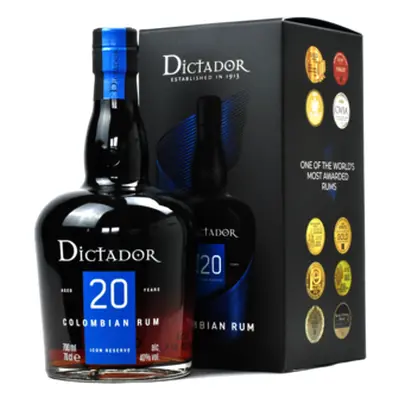 Dictador 20YO 40% 0,7l (karton)