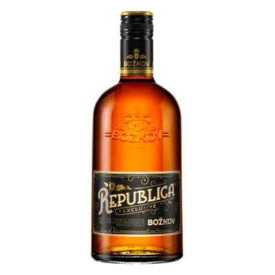 Božkov Republica Exclusive 38% 0,7l (holá láhev)