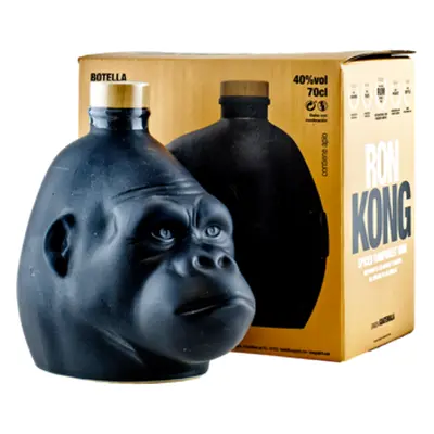 Kong Spiced Rainforest Rum Black Design 40% 0,7L (karton)