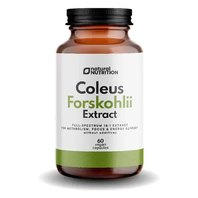 Coleus Forskohlii extrakt kapsle 60 caps
