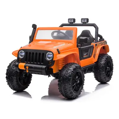 Mamido Elektrické autíčko Jeep 4Speed 4x45W oranžové