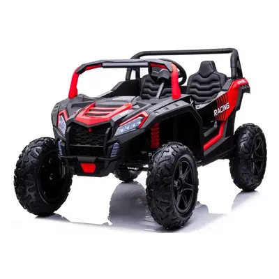 Mamido Elektrické autíčko Buggy UTV Strong 24V nafukovací kola červené