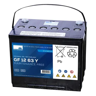 Sonnenschein Trakční gelová baterie GF 12 063 Y 0, 12V/70Ah