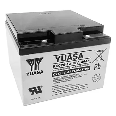 Trakční baterie YUASA REC26-12I 26Ah 12V