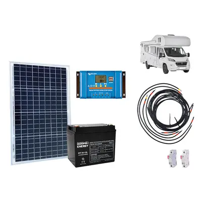 Victron Energy Solární sestava pro karavan 45Wp + baterie Goowei 35Ah
