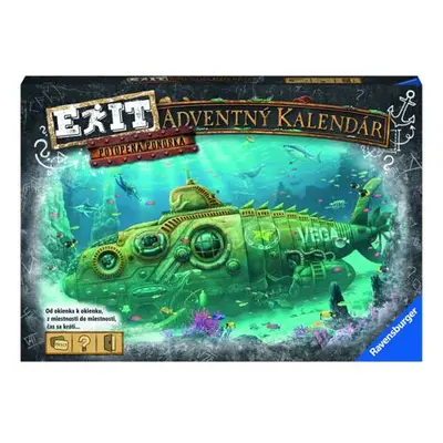 Ravensburger EXIT Adventní kalendář Ponorka SK