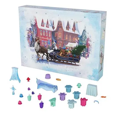 Mattel Frozen Adventní kalendář s malými panenkami 2024