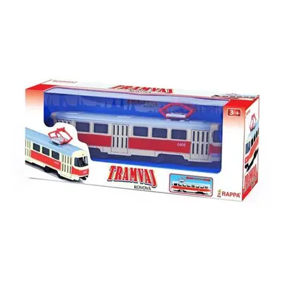 Rappa Kovová česká retro tramvaj, 16 cm