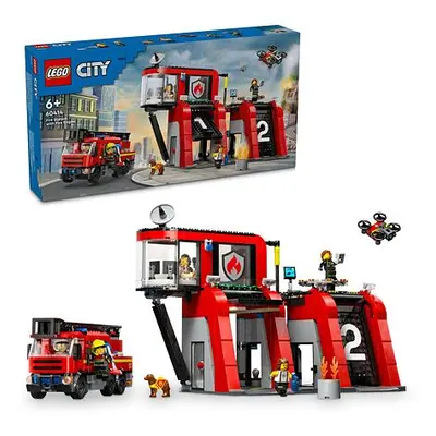 LEGO® City 60414 Hasičská stanice s hasičským vozem