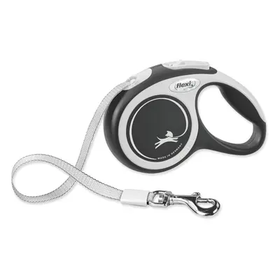 Vodítko FLEXI New Comfort páska černé XS 3 m